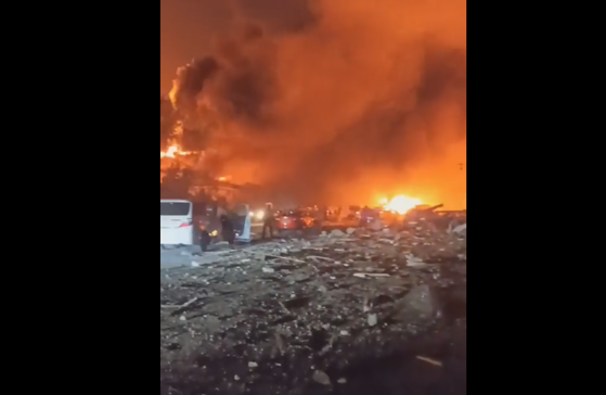 Photo of video | Cel puţin 27 de persoane au murit în urma unui incendiu izbucnit la o benzinărie din Rusia